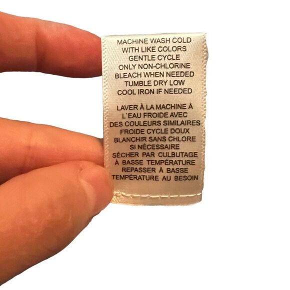 NWT! Love Fire light blue cropped long sleeve shirt - Picture 8 of 12